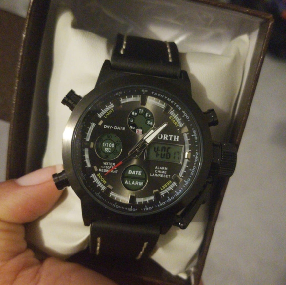 Luxury brand north Army Digital LED Watch reloj ho - Picture 4 of 5